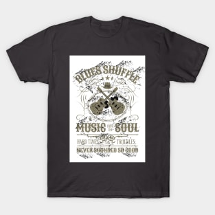 Blues Music from the Soul - Guitar T-Shirt